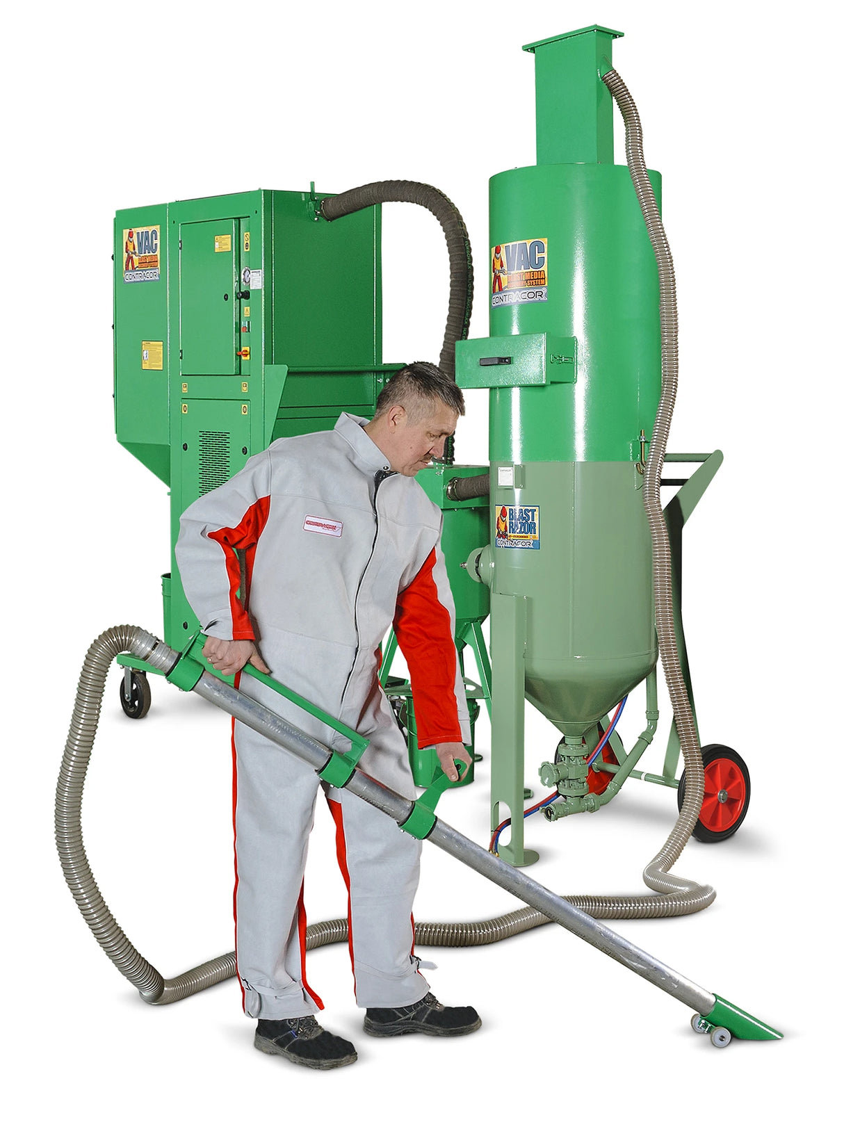 Contracor VAC-7 Strahlmittel Rückgewinnungssystem