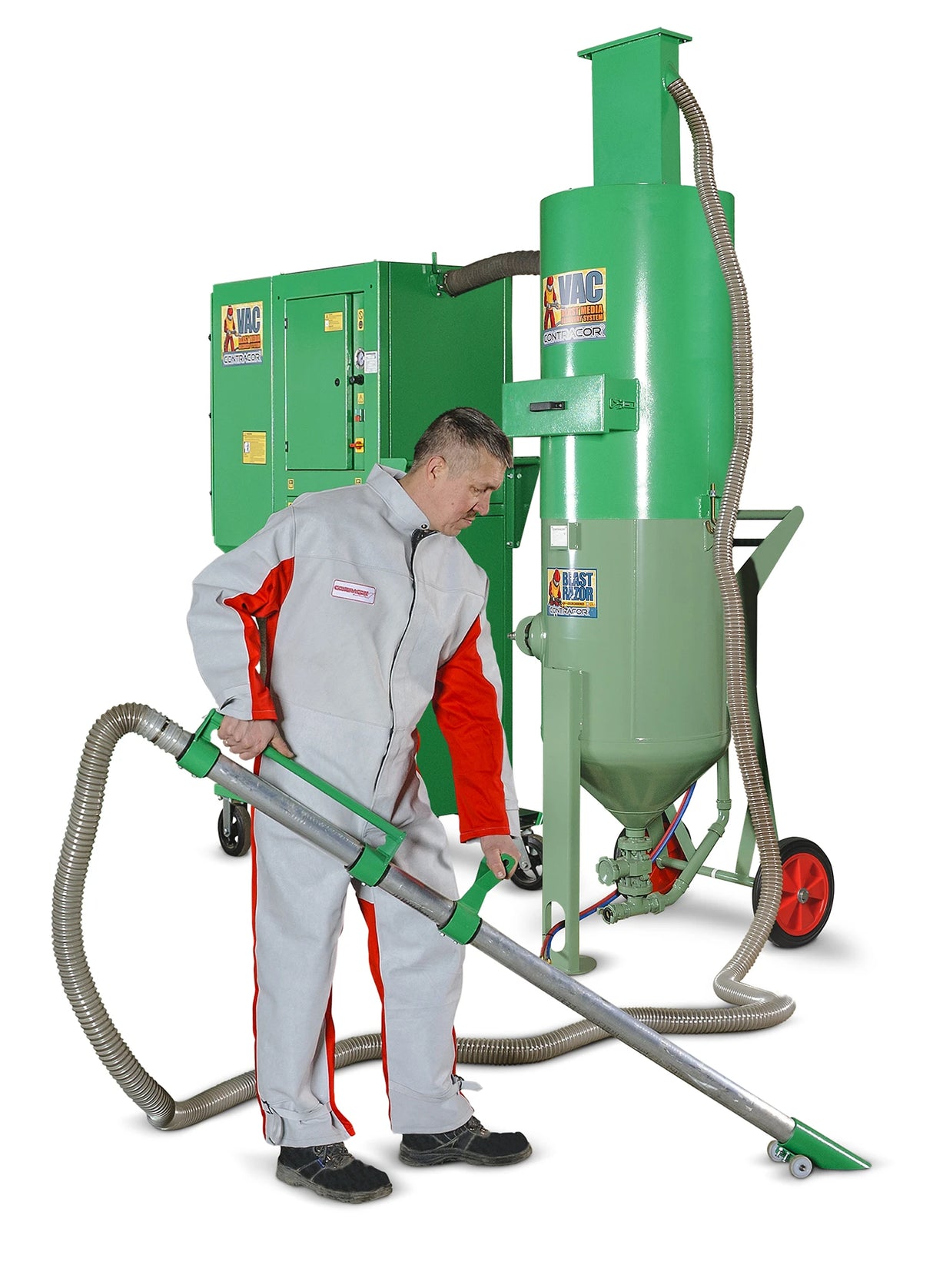 Contracor VAC-7 Strahlmittel Rückgewinnungssystem